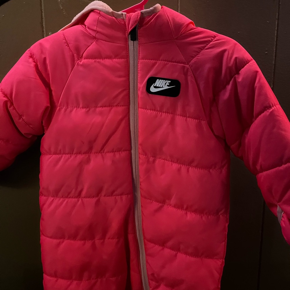Nike Pink Puffer Jacket
